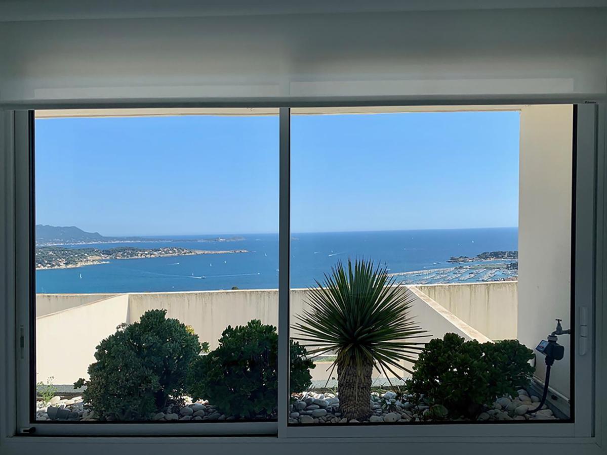 Design Apartment - Pool, Large Terrace And Panoramic Views Of Mediterranean Bandol Exterior foto